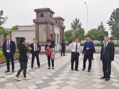 江苏盐城大丰福寿园辅导来浙江Z6尊龙凯时调研